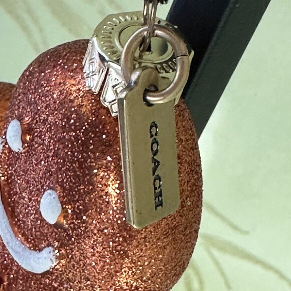 COACH GINGERBREAD BOY ORNAMENT BOXED:NIB CCD48 - Picture 12 of 16